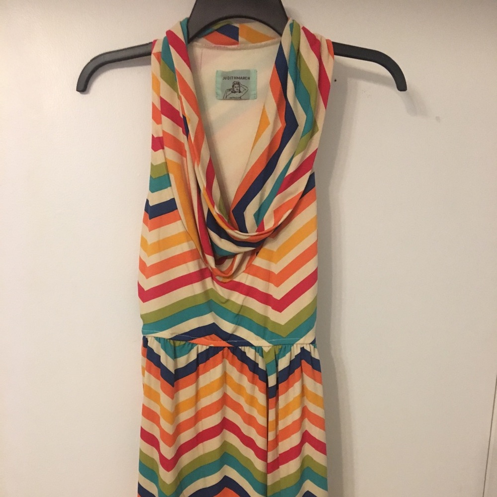 Colorful spring dress